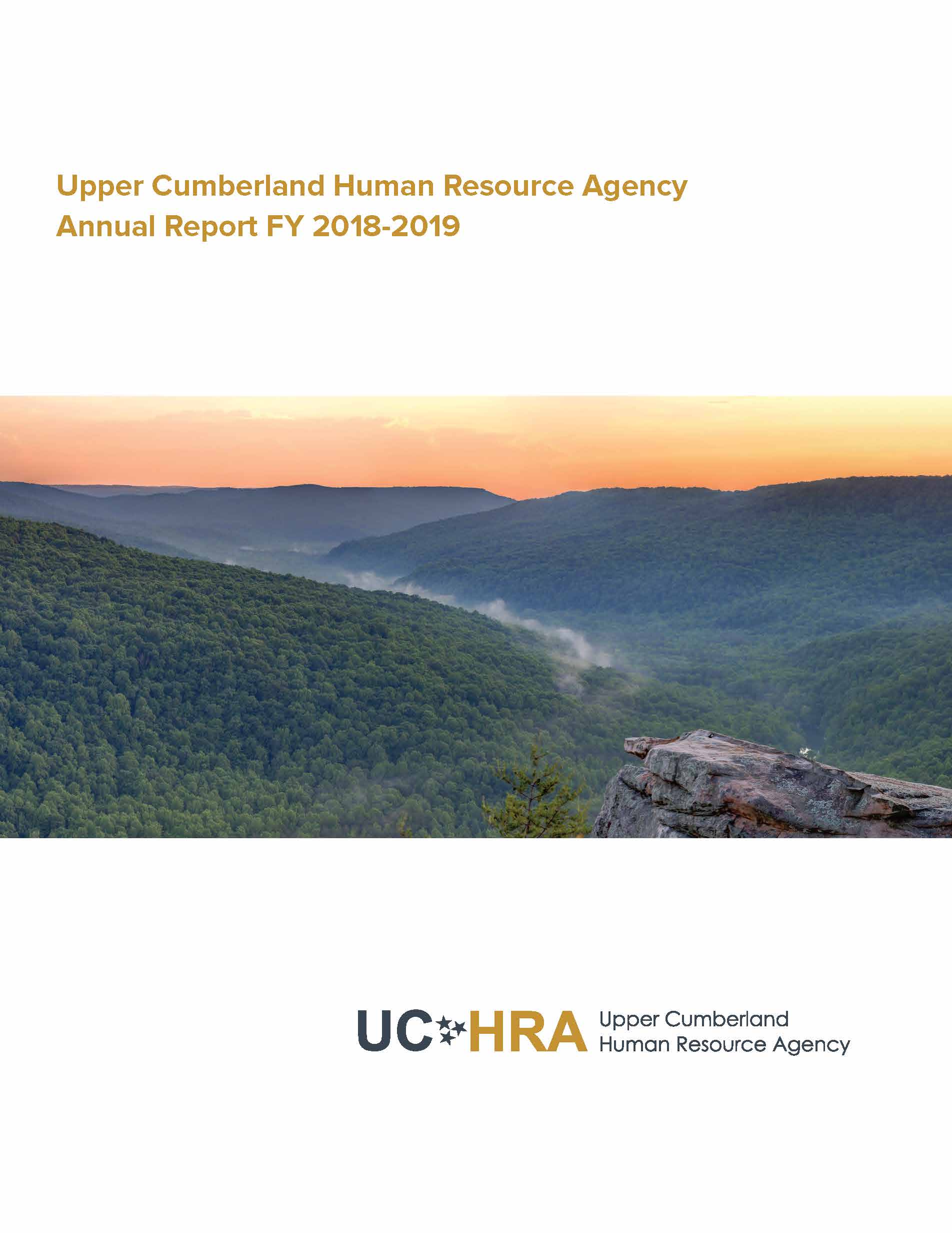 UCHRA Annual Report_FY 2018-2019_Cover