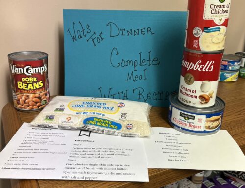 Overton County Provides Recipes with Food Pantry Items
