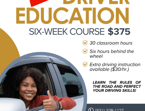 Driver’s Ed Update: Now Booking for September 2025