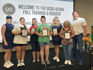 Pictured: Holly Montooth, Public Transportation Director; Regional Dispatchers Maxine Anderson, Penny Hix, Lashay Dobson, Stephanie Rigsby, and Paula Rigsby; and Mark Farley, Executive Director.