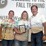 Pictured, from left: Melissa Hoisington, Community Intervention Director; Pam Sanford, Administrative Assistant; and Mark Farley, Executive Director.