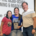Pictured, from left: Ginger Stout, Finance Director; Robin Mayberry, Accounts Payable; and Mark Farley, Executive Director.