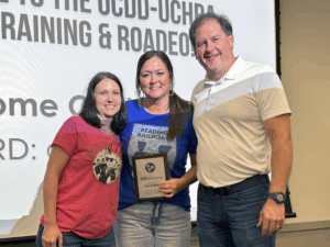 Pictured, from left: Ginger Stout, Finance Director; Robin Mayberry, Accounts Payable; and Mark Farley, Executive Director.